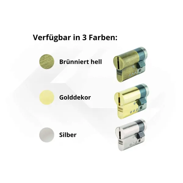 Halbzylinder ASSA ABLOY KESO 8000 Omega² / 81.F14 Ultra